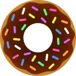donut_chocolate_sprinkles