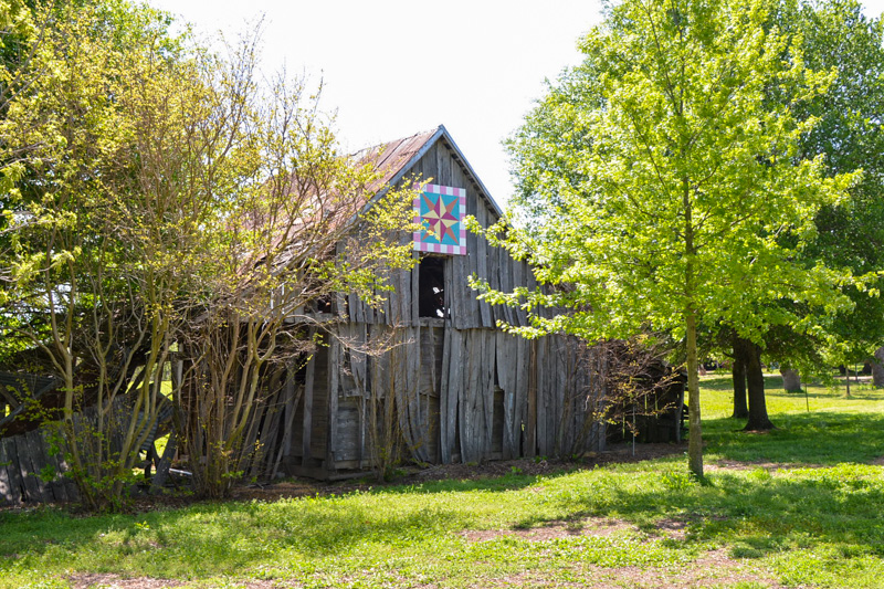 Old barn with Barn Quilt