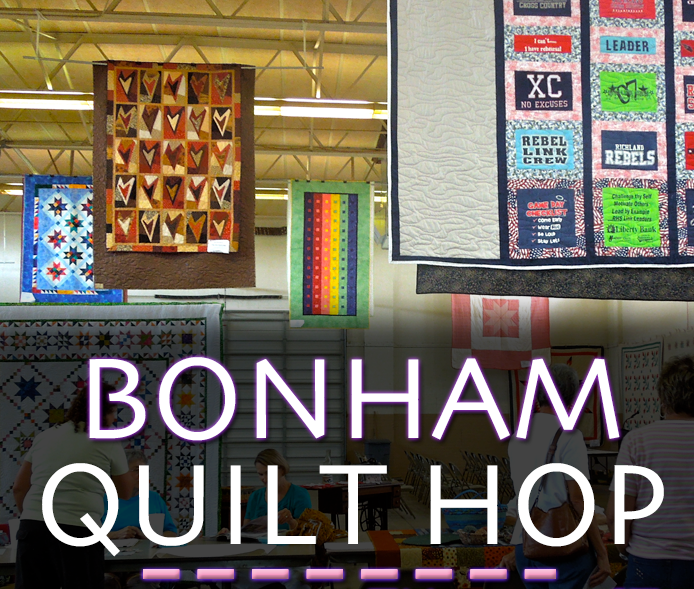 Bonham Quilt Hop July 29 & 30